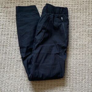 NWT Eddie Bauer Rainier Black Fleece Lined Joggers Size 6